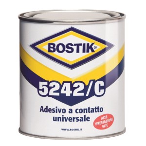 Barattolo di adesivo a contatto Bostik 5242/C, Collanti.