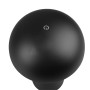 Lampada da tavolo LED Reality Lennon nera, a forma di fungo, Ø 13,6 cm. Lampada a batteria dimmerabile.