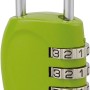 Lucchetto a combinazione t.b.t. verde per maggiore sicurezza.