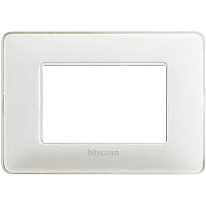 Placca Bticino bianca per interruttori e prese