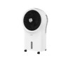 Ventilatore bianco mobile con serbatoio d'acqua. Ideale per il raffreddamento.