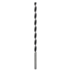 Punta per legno Bosch, 8 mm, con punta a M e codolo cilindrico per forature precise.