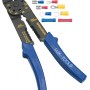 Set di pinze a crimpare LUX Classic con pinze e 100 capicorda.