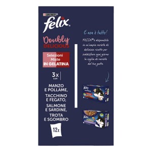 Cibo umido per gatti FELIX® Doubly Delicious™ mix