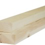 Listelli piallati in legno per progetti di costruzione.
