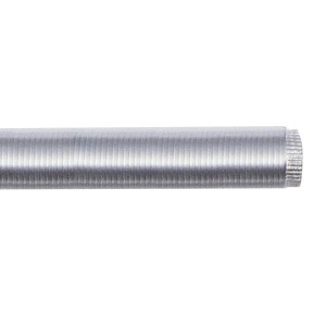 Tubo metallico per sistemi fumari, dettaglio.