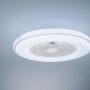 Plafoniera LED ventilatore Borea 46W 5500LM CCT dimm 59,5x15,5 cm bianco_2