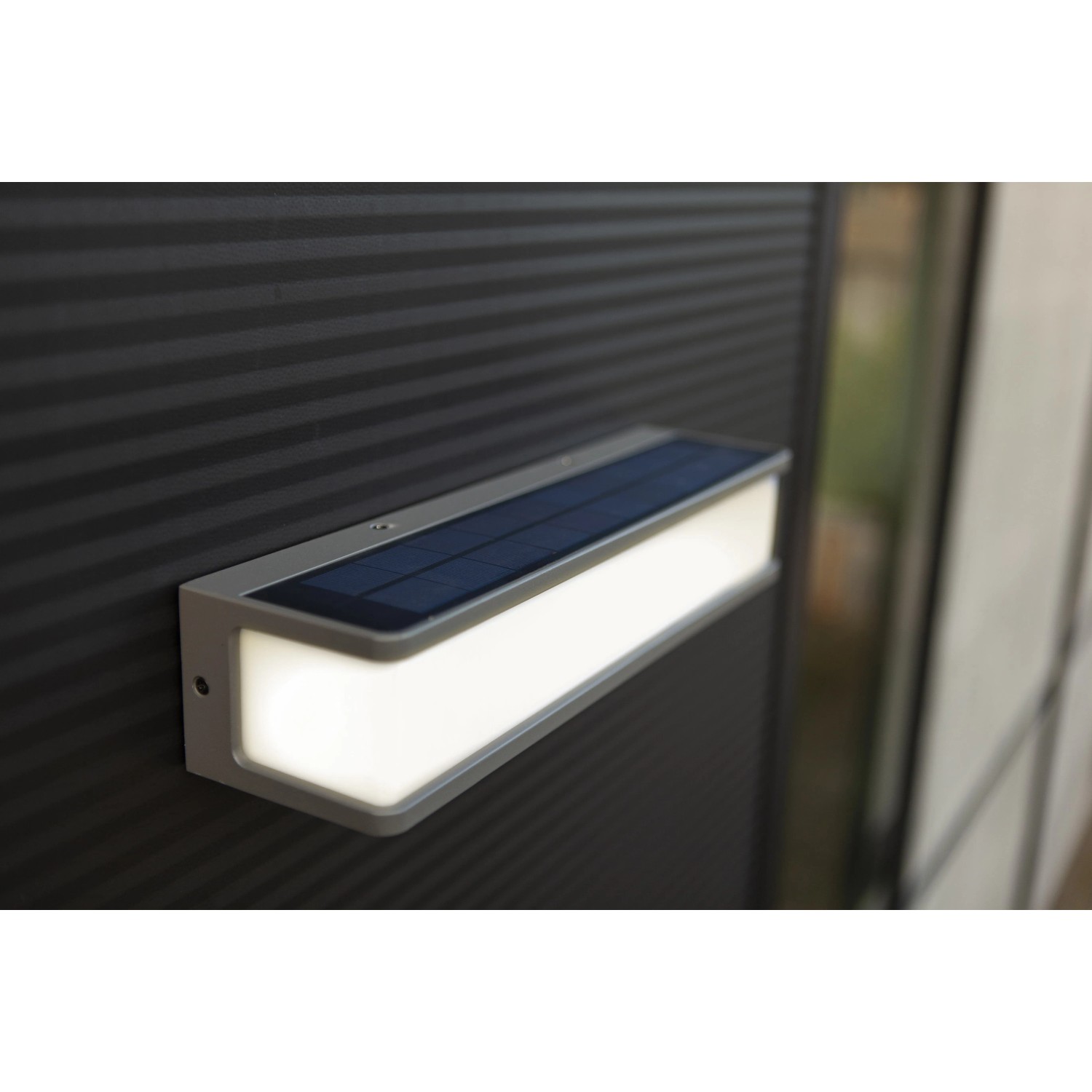 Lutec Mask Lampada da Esterno a LED Integrato 9 W, Grigio Antracite