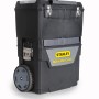 Stanley officina mobile con ruote 1-93-968, postazione di lavoro mobile con ruote e maniglia.