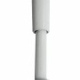Supporto per asta appendiabiti bianco per sistemazione cucina.