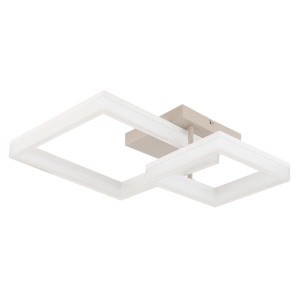 Plafoniera LED Zara 3300 lm 3000 K 62,5x46,5 cm