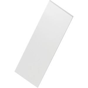 Mensola bianca t.b.t. per montaggio a parete.