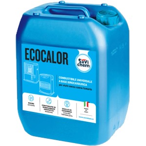 Tanica blu di combustibile t.b.t. per stufe e riscaldatori.