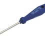 Cacciavite LUX PH1 x 80 mm Classic con manico in plastica blu.