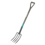 Forca a 4 denti Gardena NatureLine L 113 cm manico in legno_3