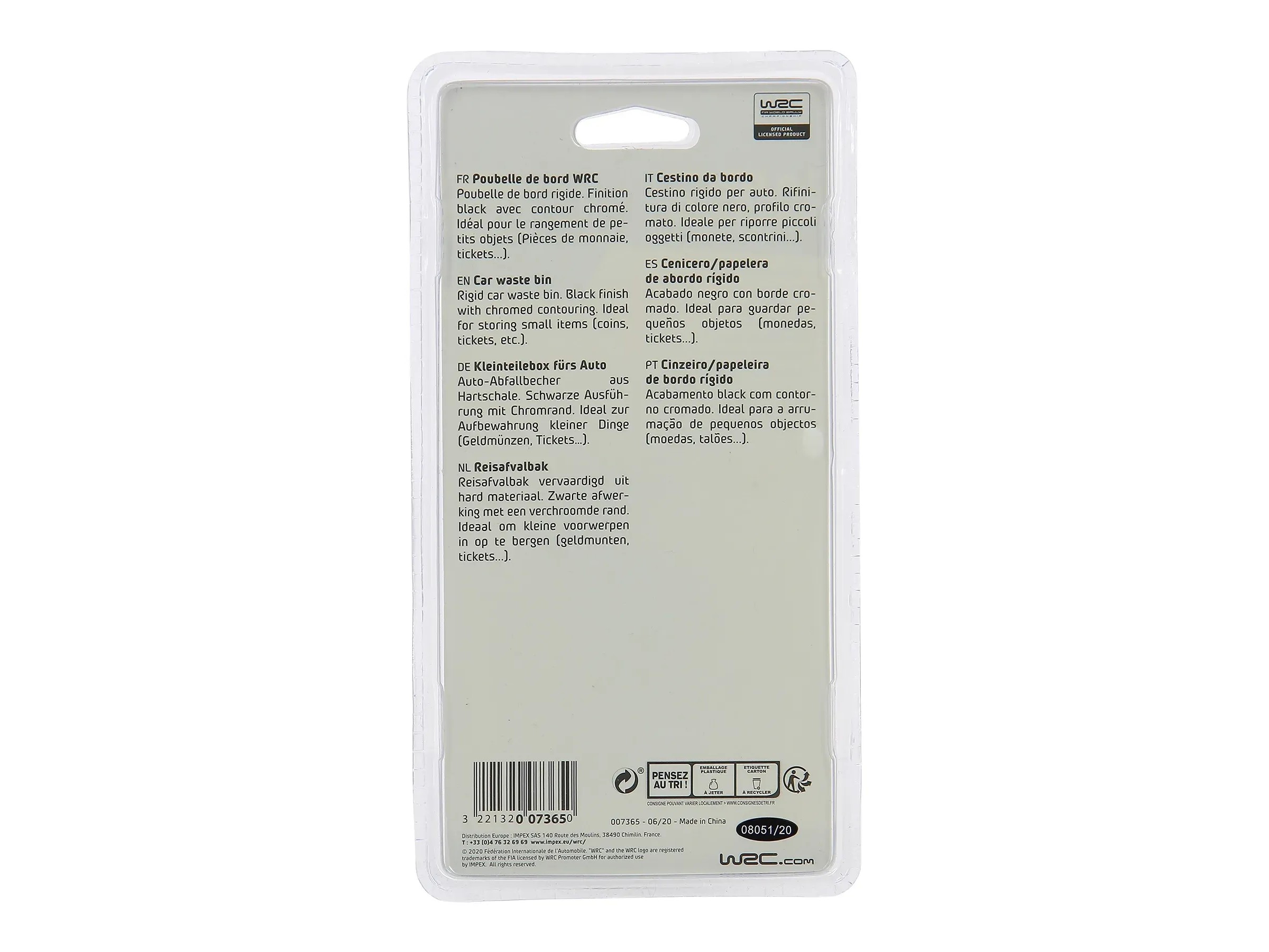 Set Di Due Contenitori Per Auto, Con Coperchio, Mini Contenitore Portatile In Plastica Impermeabile Adatto Per Interni Auto Uffici E Case Cachi Bl 98409732