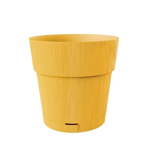 Vaso per piante plastica riciclata Giallo Senape Ø 20 cm
