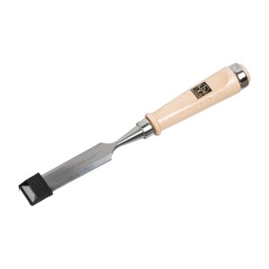 Scalpello LUX Comfort, 24 mm, con manico in legno. Ideale per lavori di precisione sul legno.