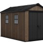 Casetta da giardino in plastica Keter Apex sp.20 mm marrone scuro 6,8 m²_2