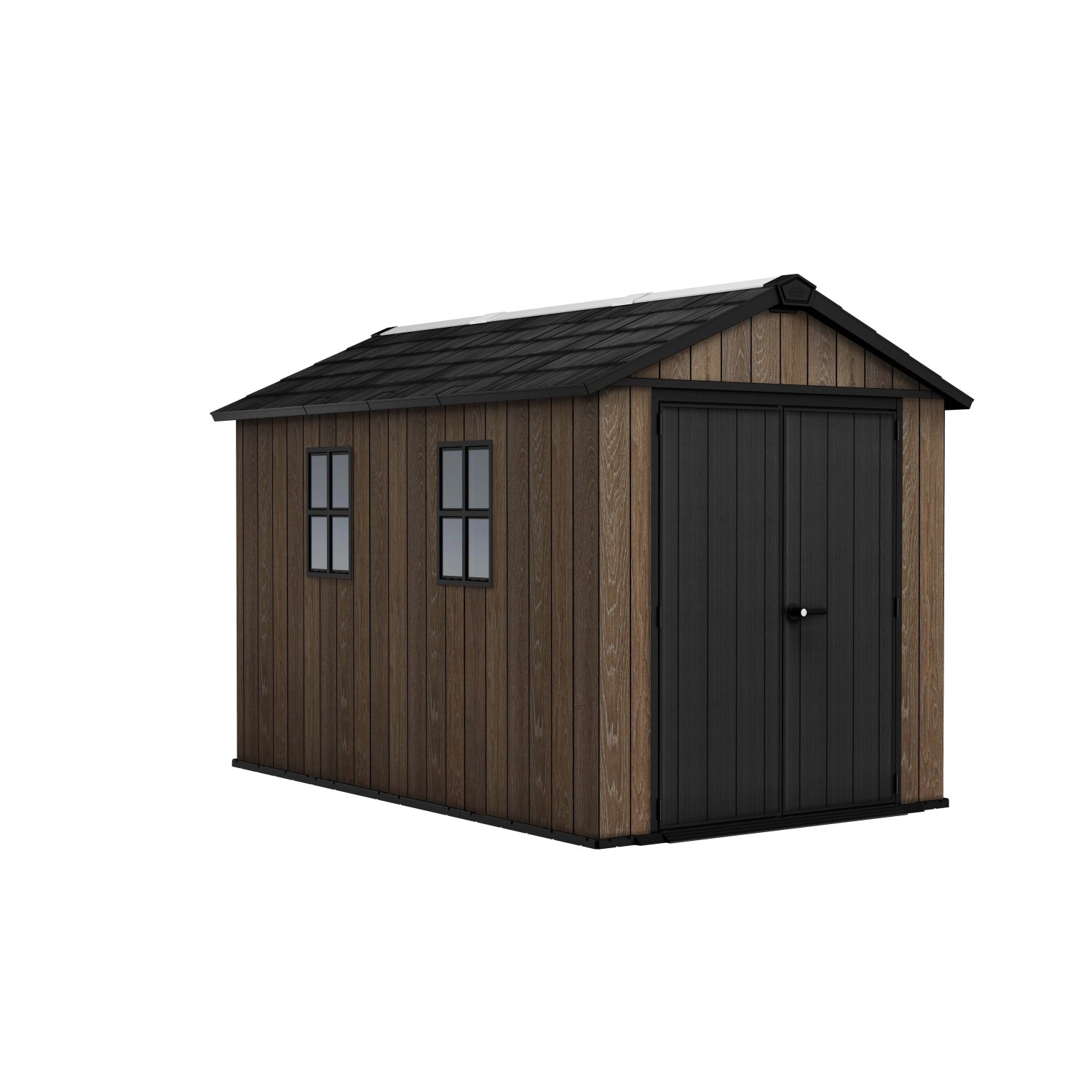 Casetta da giardino in plastica Keter Apex sp.20 mm marrone scuro 6,8 m²_2