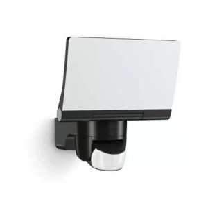 Faretto LED Steinel XLED Home 2 S nero con rilevatore di movimento orientabile.