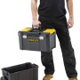 Stanley Rollende Werkstatt Essential: Valigetta, portaoggetti e scatola come soluzione 3 in 1.