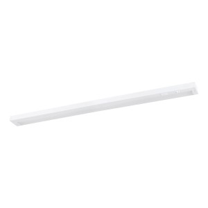 Lampada sottopensile LED Eglo Russcallo bianca, 87 cm, con interruttore CCT. Orientabile per cucina.