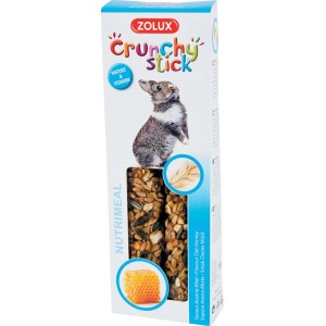 Zolux Crunchy Sticks per roditori, alimento integrativo avena e miele.