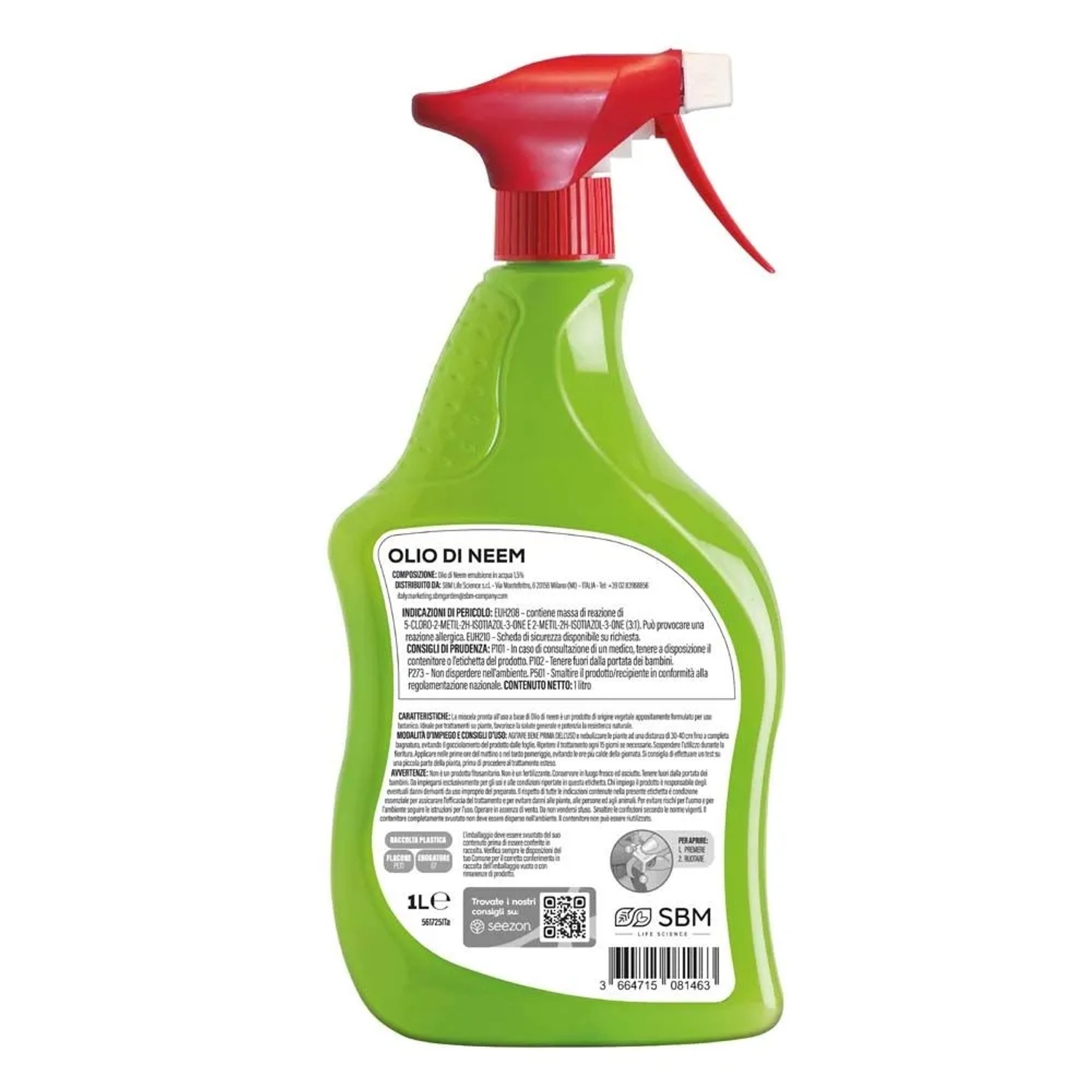Spray Olio di Neem pronto uso 1 l_2
