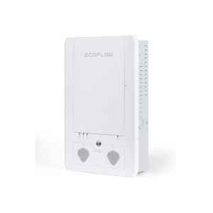 t.b.t. bianco per impianti solari, vista frontale con connessioni.