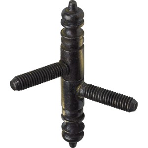 Cerniera a scomparsa Hettich, brunita, per ante di mobili a battuta. Ferramenta per mobili destra e sinistra.