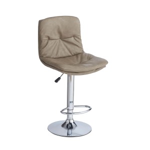 Sgabello estensibile Paco 45x36x60/80 cm Tortora