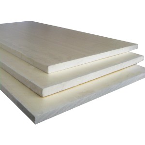 Pila di pannelli isolanti t.b.t. per l'isolamento termico.