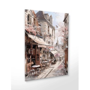 Canvas 60x80 cm city walk