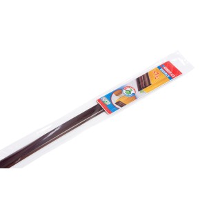 t.b.t. profilo di guarnizione per finestre, marrone, confezionato in pellicola.