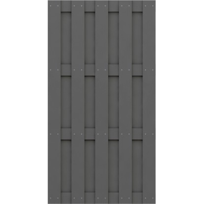 Frangivista Jumbo WPC 95 x 179 cm antracite