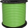 Tubo per irrigazione t.b.t. verde su bobina nera.