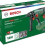 Martello demolitore a batteria Bosch UniversalHammer 18V su confezione. Utensile verde 18V, 2.0 J, per calcestruzzo. Batteria esclusa.