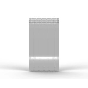 Radiatore Global in alluminio interasse 800 6 elementi bianco