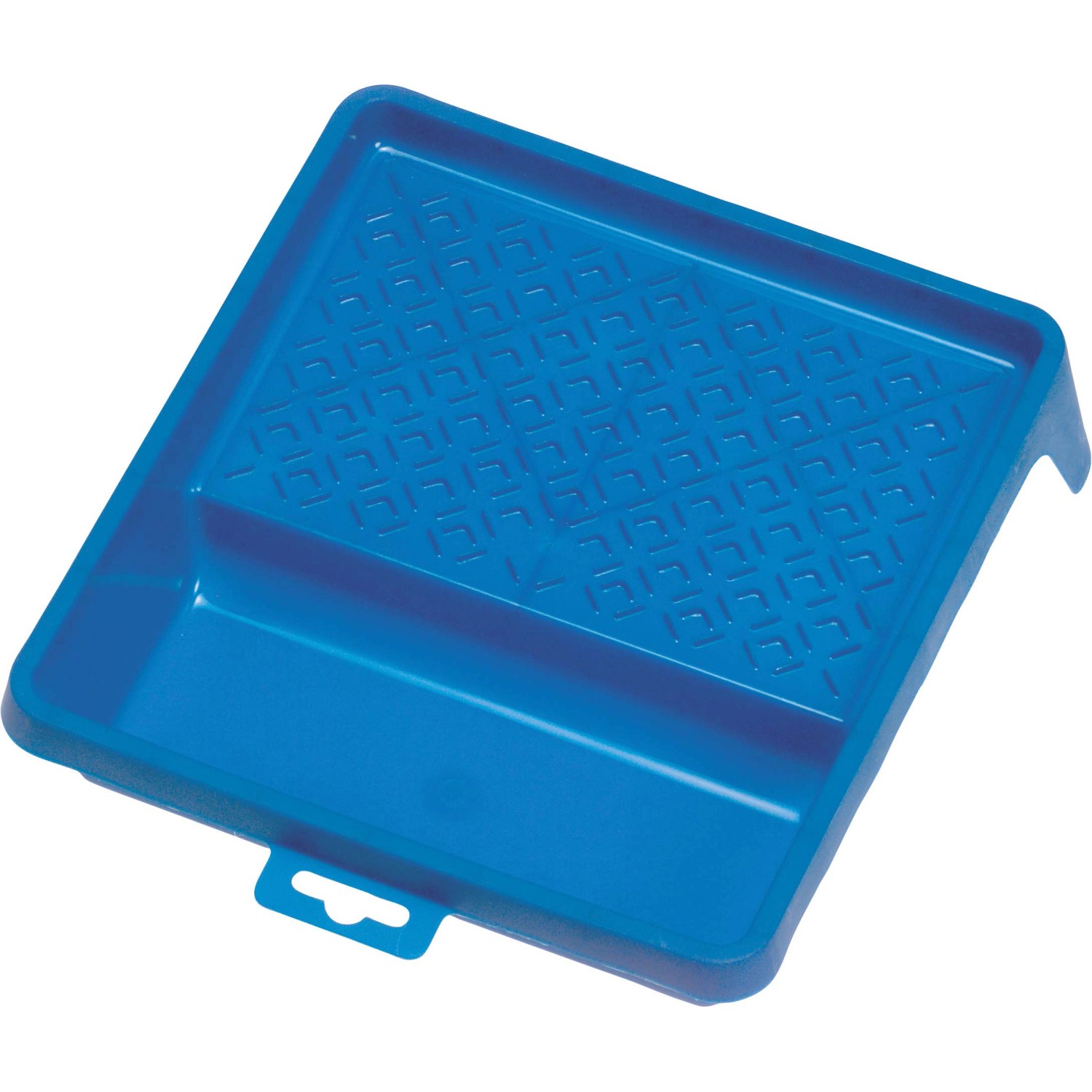 Vaschetta per pittura LUX blu 20x20 cm con griglia per rulli.