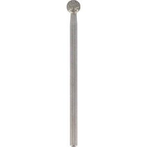 Fresa diamantata Dremel 7105, 4,4 mm per dettagli su materiali duri.