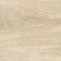 Piastrella per pavimenti chiara effetto legno. Ideale per spazi abitativi.