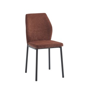 Sedia in tessuto Anya 56x42x88,5 cm mattone