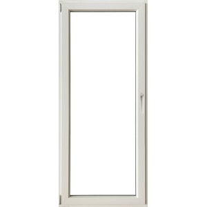 Telaio per finestra in PVC bianco. Ideale per nuove costruzioni o ristrutturazioni.