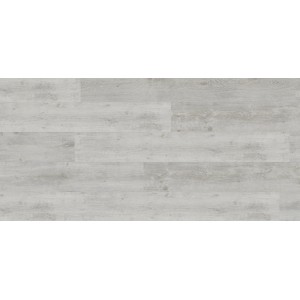 Pavimento laminato chiaro effetto legno per interni.