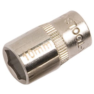 Bussola LUX Comfort 10 mm in acciaio al cromo vanadio per viti e bulloni.
