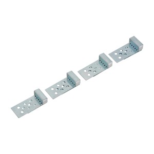 Quattro supporti per piastrelle LUX con magneti per fissare i pannelli di ispezione.