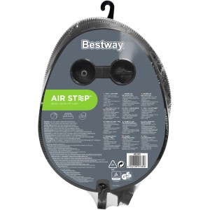 Pompa a pedale Bestway Air Step: pompa ad aria compatta per gonfiare materassi ad aria e piscine.
