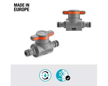 Distributore in abs GARDENA Original System G3/4 Rubinetto 2 vie