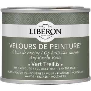 Idropittura lavabile Velours de Peinture Liberon Vert Treillis 0,125 L